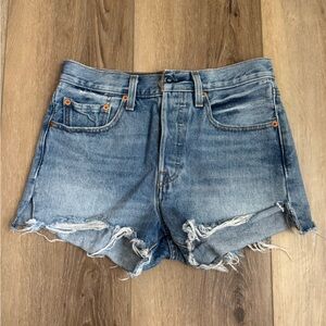 Levi's 501 Blue Jean Shorts